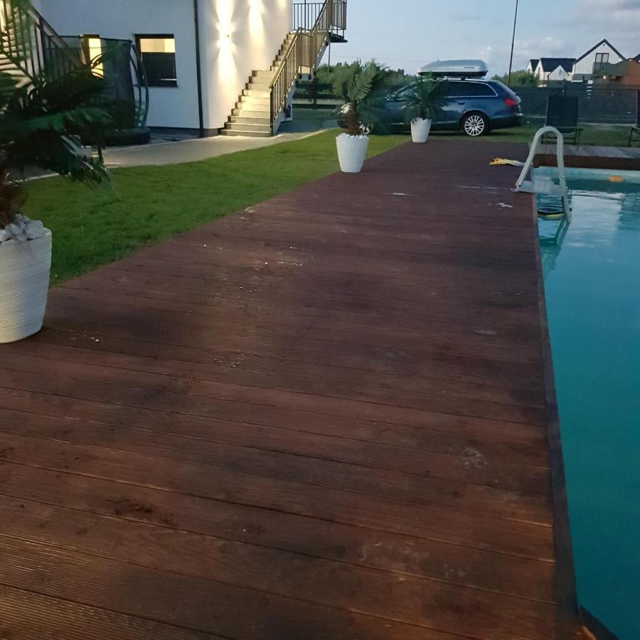 Apartamenty U Wioli I Marcina Łeba Buitenkant foto
